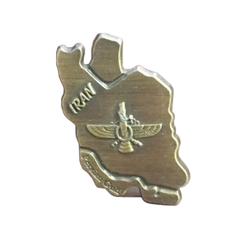 گل سینه طرح نقشه ایران کد 10216