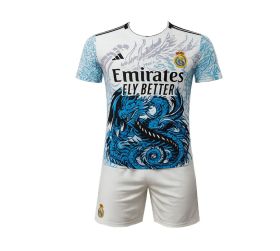 پیراهن و شورت باشگاهی رئال مادرید مدل دراگون کد 10386